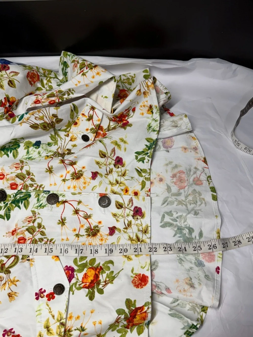 Alice Through the Looking Glass Floral Jacket Colleen Atwood Peplum Size L